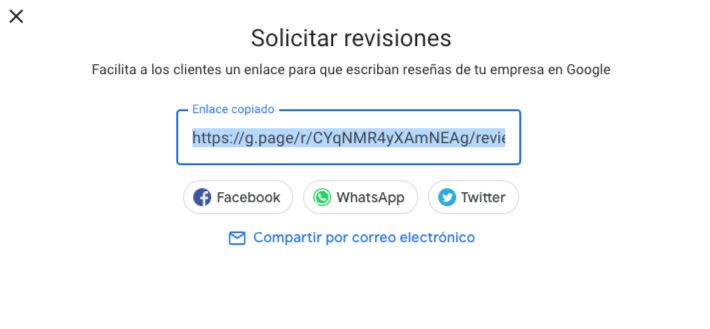 reseñas de google solicitar