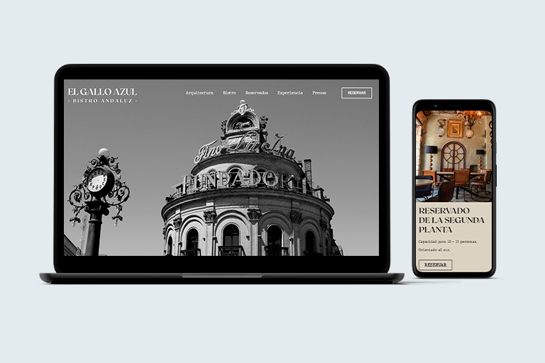 diseño web para restaurantes