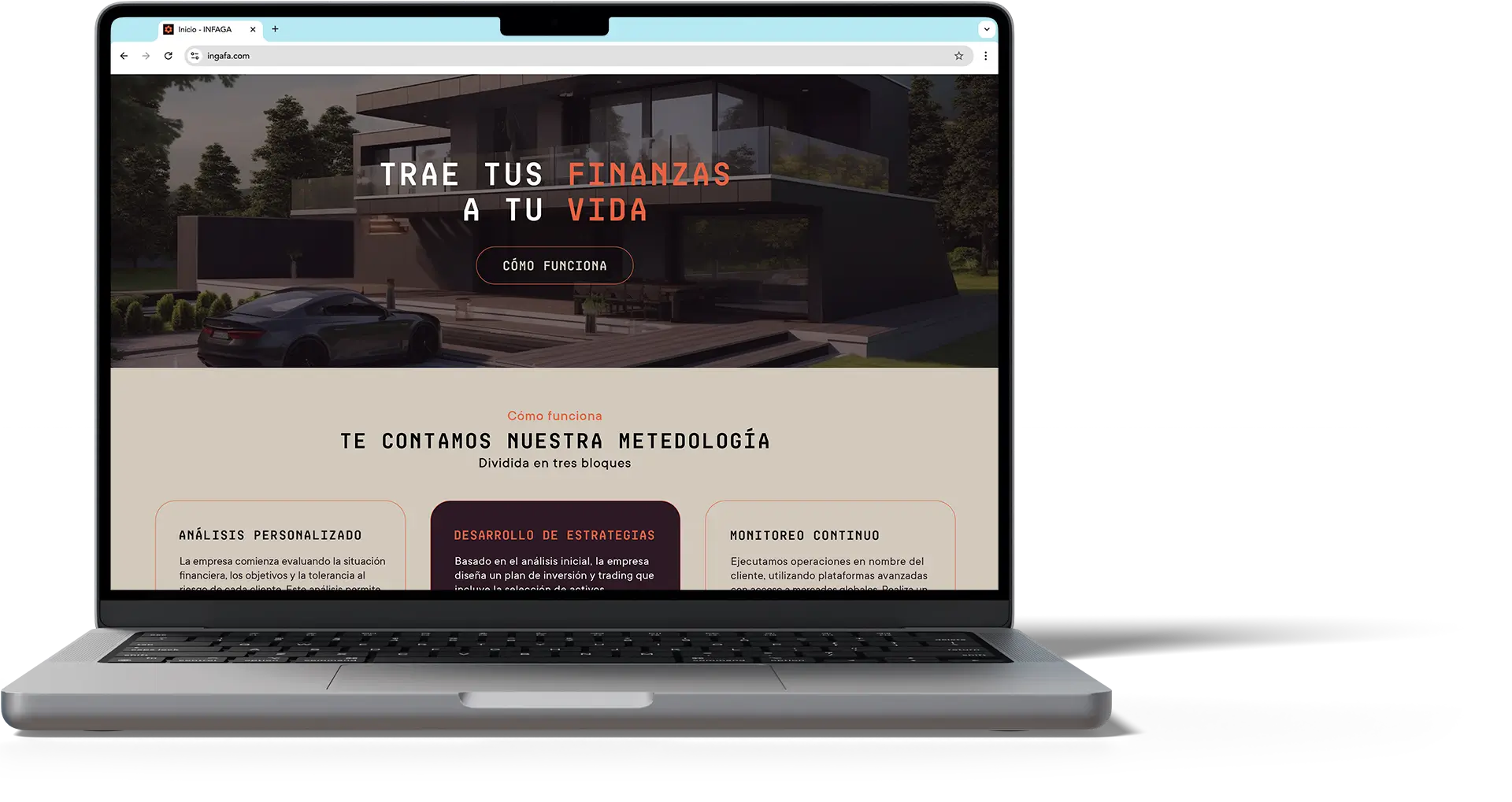 mockup infaga